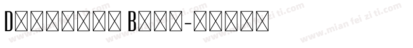 Designer Bold字体转换